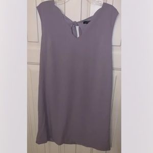 Bloomingdale’s Aqua Light Purple Tank Dres Size M